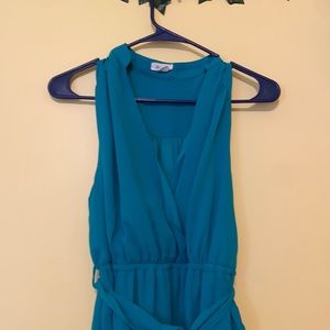 Cute dark green dress (WITH POCKETS!)